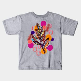 confetti & leaves Kids T-Shirt